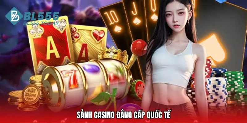 Live casino BL555 1 Sảnh casino đẳng cấp quốc tế